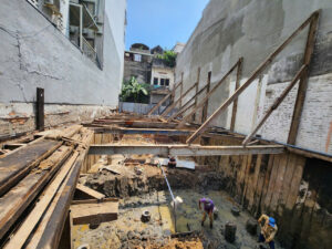 Hình ảnh thực tế thi công ép cừ của chúng tôi