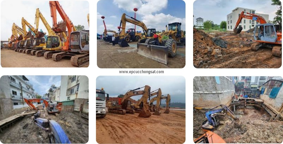Thị trường cho thuê xe cơ giới và máy công trình